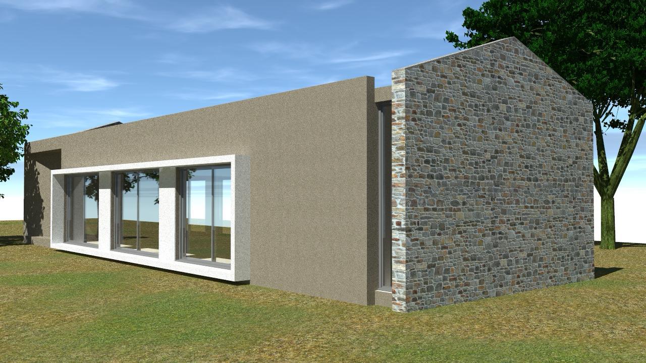Visualisation du projet de reconstruction — vue 1