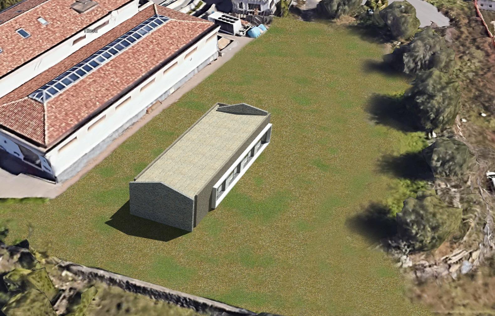 Visualisation du projet de reconstruction — vue 2