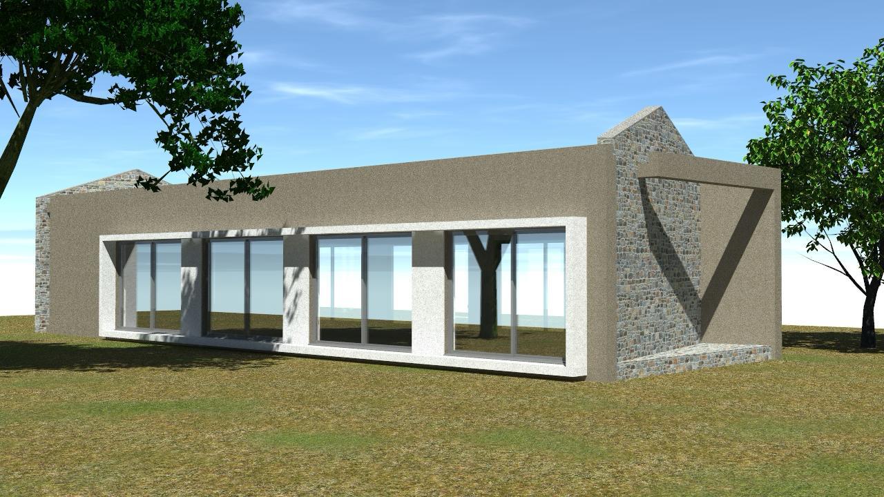 Visualisation du projet de reconstruction — vue 4